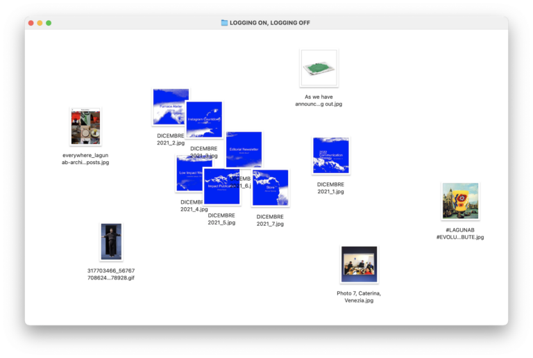 Logging on, logging off